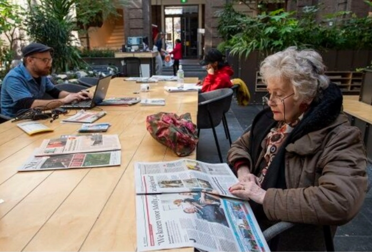 Bibliotheek Schiedam aanwezig bij 'Warm Schiedam'